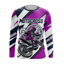 Load image into Gallery viewer, Custom Motocross Jersey Upf30+ Youth Men Women Kid Dirt Bike Shirt Racing Off-Road XM30