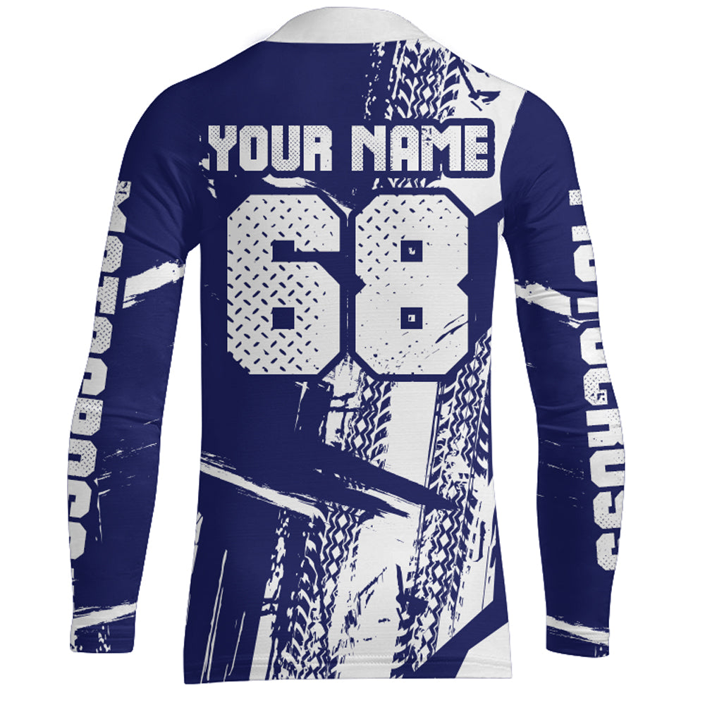 Custom ATV Racing Jersey Youth UPF30+ Quad Bike Shirt Men Kid Off-Road ATV Racing Jersey MX18