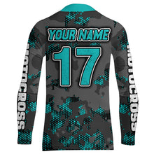 Load image into Gallery viewer, Motocross Jersey UPF30+ Youth Dirt Bike MX Racing Kid Men Women Off-Road Motorcycle Shirt XM112