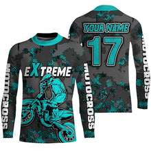 Load image into Gallery viewer, Motocross Jersey UPF30+ Youth Dirt Bike MX Racing Kid Men Women Off-Road Motorcycle Shirt XM112