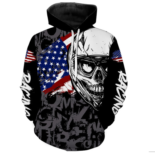 American Flag Motocross Racing Hoodie Jersey for Men Women Dirt Bike Hoodie MH34
