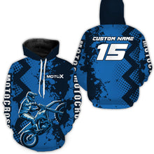 Load image into Gallery viewer, Custom Motocross Hoodie Racing Jersey Men Women Dirt Bike Motorcycle Hoodie MH107