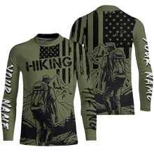 Load image into Gallery viewer, Patriotic Hiking Shirt for Men Women Upf30+ Short &amp; Long Sleeve Hiking Clothes American HM22