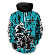 Load image into Gallery viewer, Custom ATV Motocross Hoodie for Adult Men Women Quad Bike Shirt ATV Hoodie MHATV11