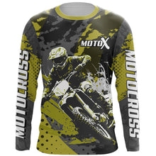 Load image into Gallery viewer, Custom Motocross Jersey Youth UPF30+ Racing Dirt Bike Shirt Men Kid Off-Road MX Riding Jersey XM153