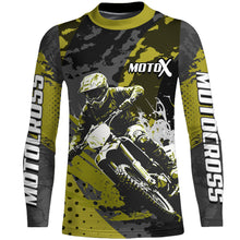 Load image into Gallery viewer, Custom Motocross Jersey Youth UPF30+ Racing Dirt Bike Shirt Men Kid Off-Road MX Riding Jersey XM153