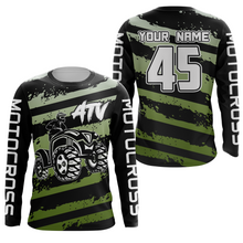 Load image into Gallery viewer, Custom ATV Motocross Jersey UPF30+ Quad Bike Shirt Men Kid ATV MX Racing Off-Road MX27