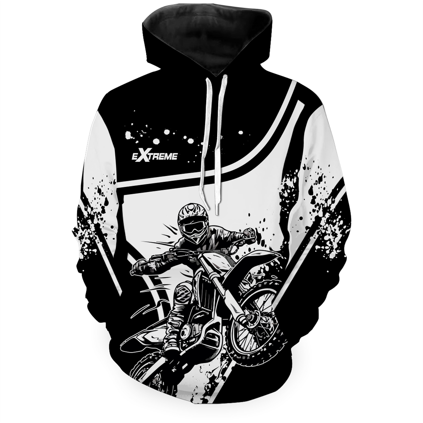 Personalized Motocross Hoodie Dirt Bike Racing Hoodie Men Women MH123