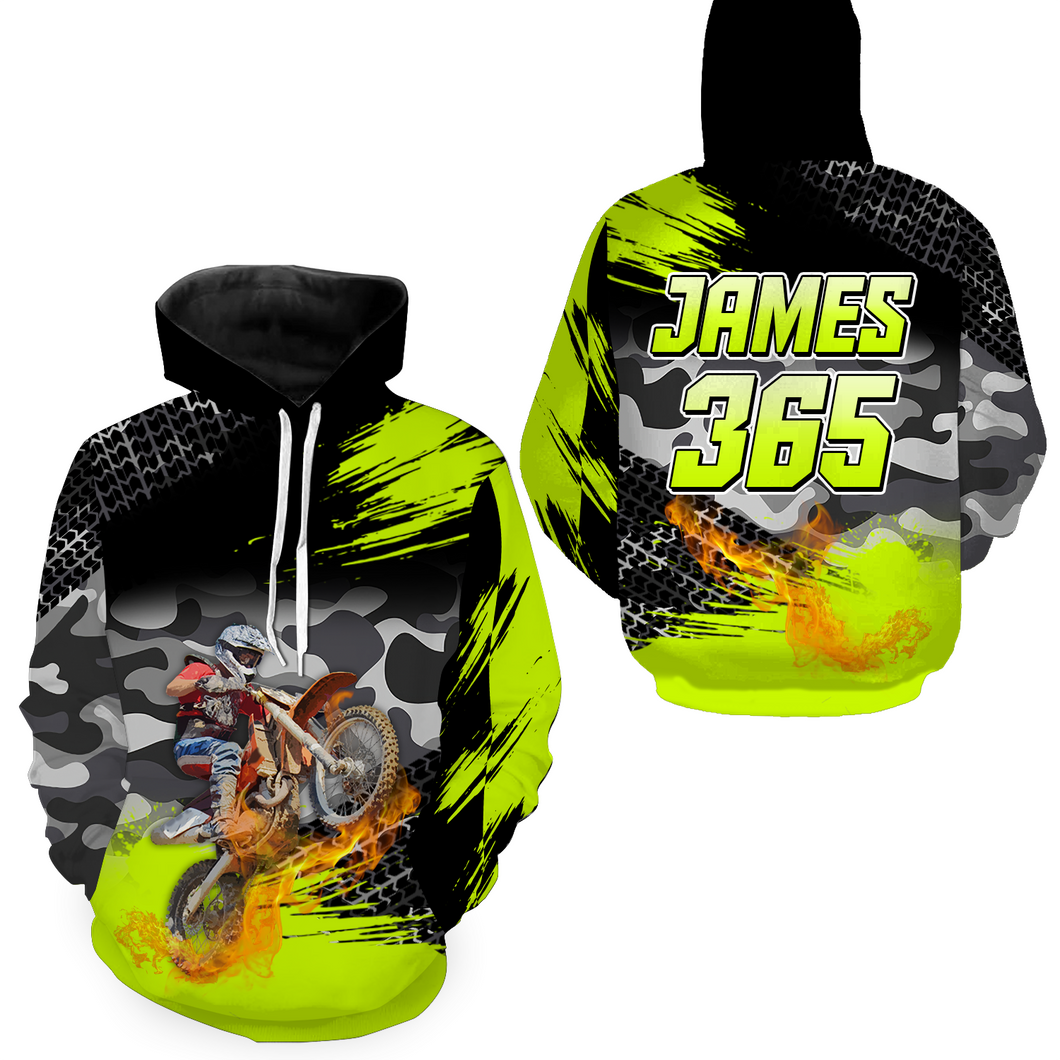 Motocross Racing Hoodie Jersey For Men Women Motorcycle Dirt Bike Hoodie Zip MH93