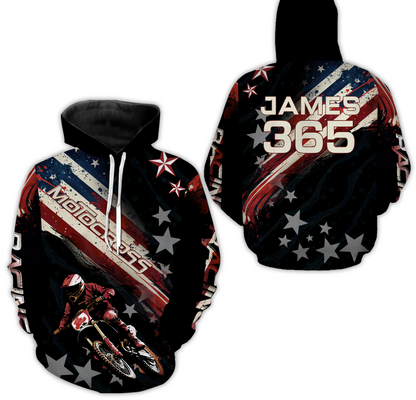 Dirt Bike Motocross Hoodie For Men Women Biker Off-road Motorcycle Hoodie MH17
