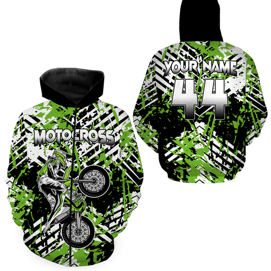 Motocross  Racing Hoodie Jersey For Men Women Motorcycle Dirt Bike Hoodie Zip MH99