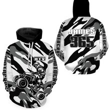 Load image into Gallery viewer, Custom ATV Motocross Hoodie for Men Women Quad Bike Shirt ATV Racing Hoodie MHATV10