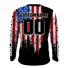 Load image into Gallery viewer, ATV Motocross Racing Jersey American Flag Upf30+ ATV Quad Bike Jersey Men Kid Women MX73