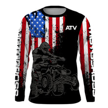 Load image into Gallery viewer, ATV Motocross Racing Jersey American Flag Upf30+ ATV Quad Bike Jersey Men Kid Women MX73