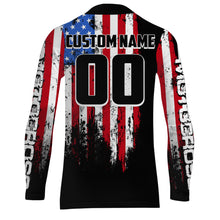 Load image into Gallery viewer, ATV Motocross Racing Jersey American Flag Upf30+ ATV Quad Bike Jersey Men Kid Women MX73