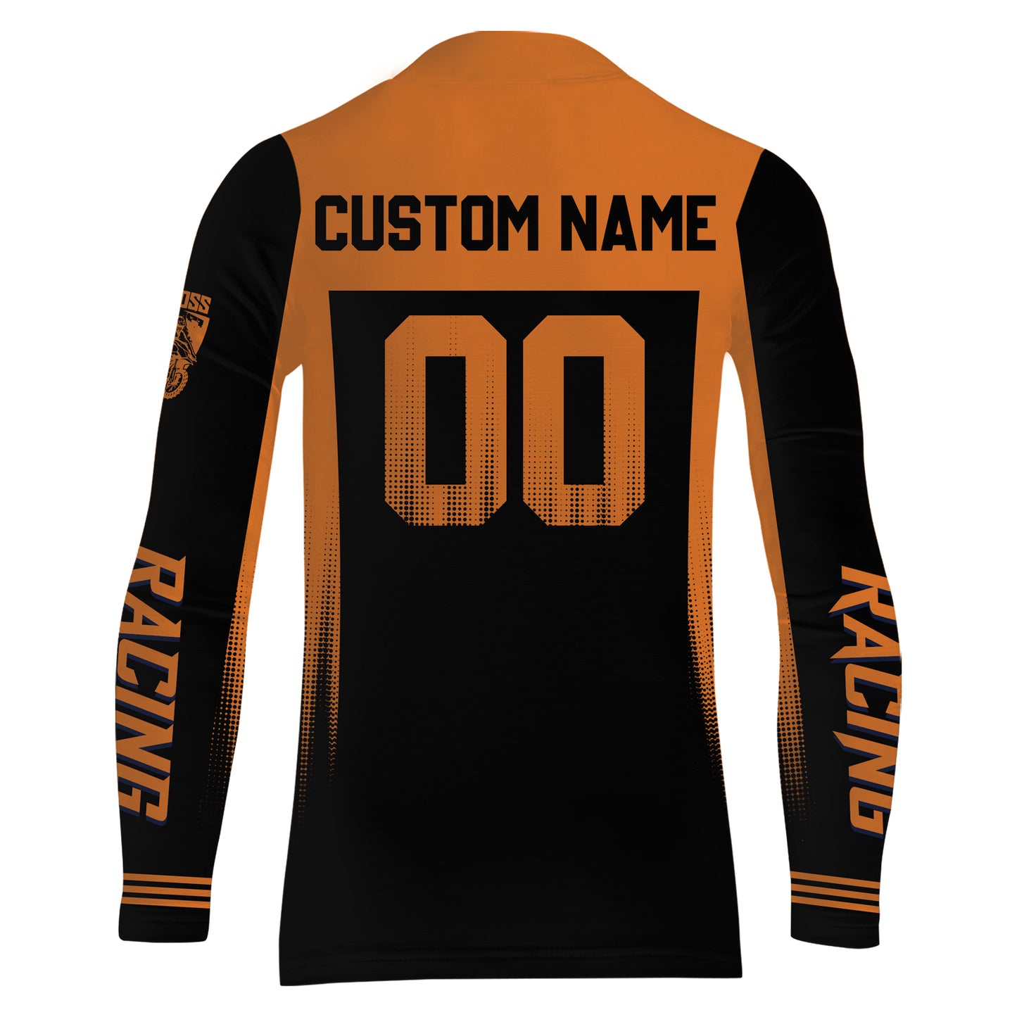 Motocross Jersey Orange UPF30+ Dirt Bike Racing Shirt Youth Men Women Kid Motorcycle XM50