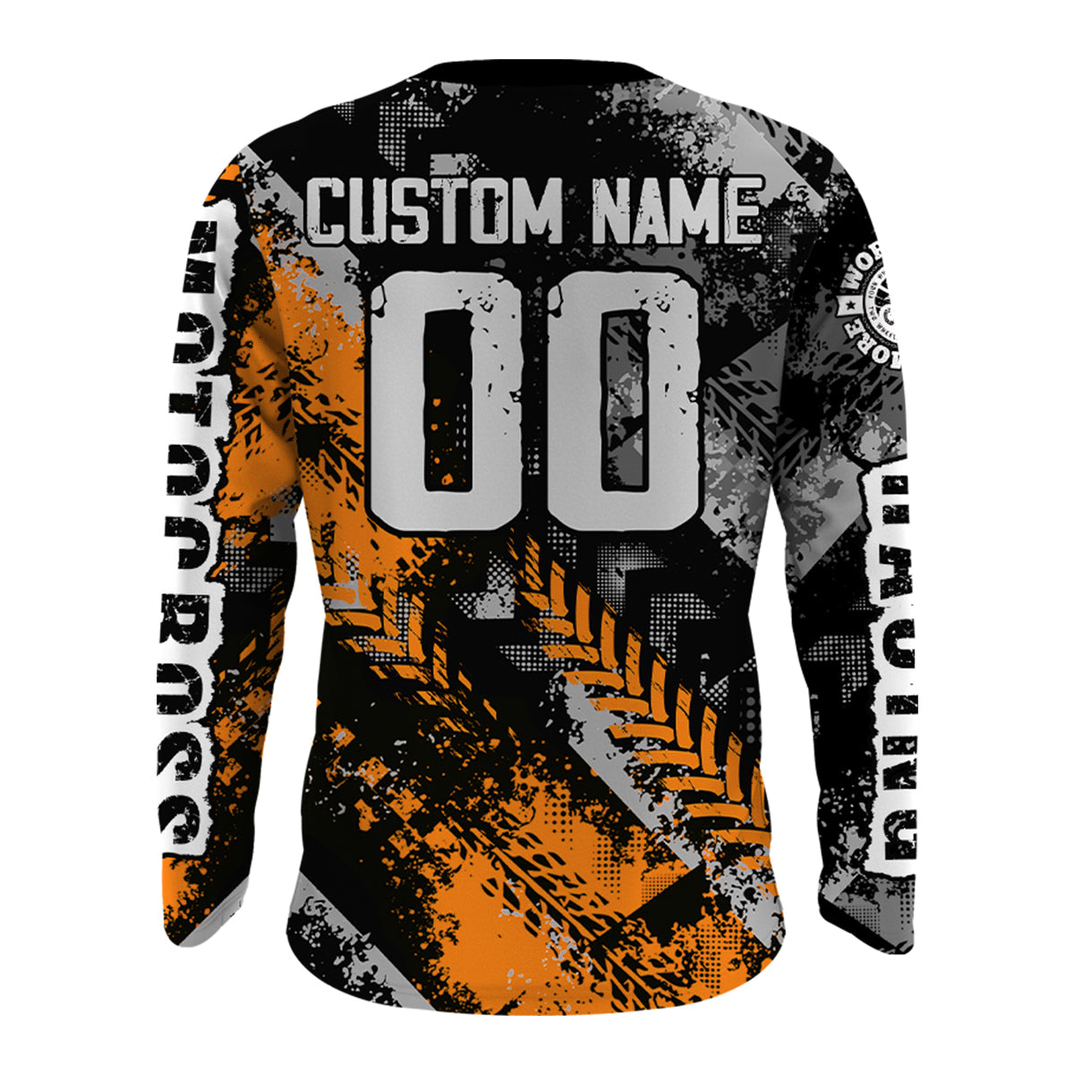 Motocross Racing Jersey Orange Upf30+ Dirt Bike Shirt Men Women Kid Off-road Jersey XM250