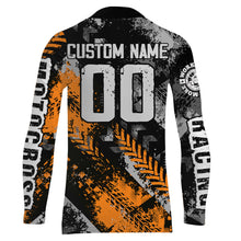 Load image into Gallery viewer, Motocross Racing Jersey Orange Upf30+ Dirt Bike Shirt Men Women Kid Off-road Jersey XM250