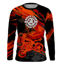 Load image into Gallery viewer, Motocross Jersey Personalized UPF30+ Racing Shirt Dirt Bike Off-road Biker Ride More Motorcycle Red Shirt| XM04