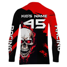 Load image into Gallery viewer, Motocross Jersey Upf30+ Custom Dirt Bike Jersey Mens Women Skull Off-Road Jersey Adult&amp;Kid| CTP51
