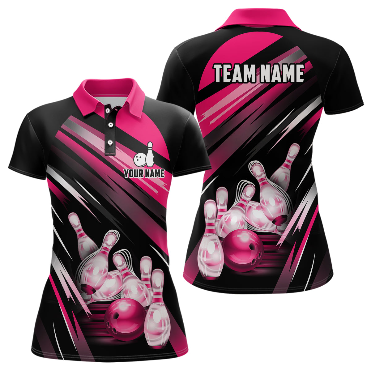 Bowling Jersey Men And Women Custom Bowling Shirts Unisex Polo Bowling Team Shirt CP13