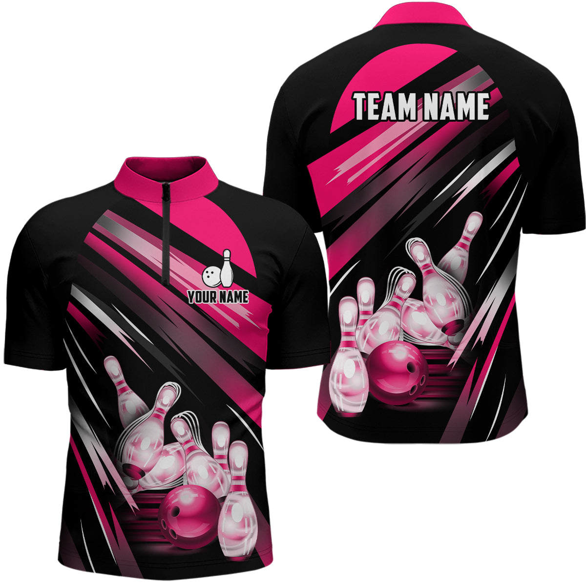 Bowling Jersey Men And Women Custom Bowling Shirts Unisex Polo Bowling Team Shirt CP13