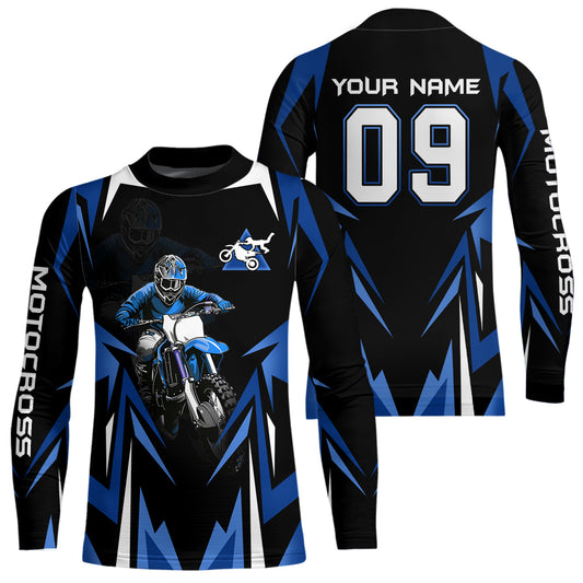 Custom Dirt Bike Jersey Motocross Jersey Upf30+ Mens Women Off-Road Shirt| CTP25