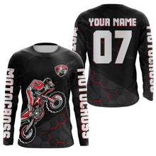 Load image into Gallery viewer, Motocross Jersey Upf30+ Custom Dirt Bike Jersey Mens Women Off-Road Jersey Adult&amp;Kid| CTP47