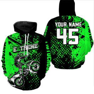 Custom Dirt Bike Jersey Exxtreme Motocross Jersey Upf30+ Mens Women Racing Shirt| CTP23