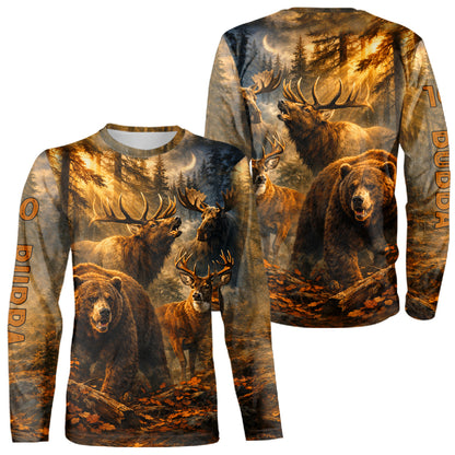 Bears Elk Deer Moose Hunting FSD4791KYC