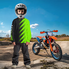 Load image into Gallery viewer, Custom Green Motocross Jersey Dirt Bike Off-road Jersey for Men Kid Women Boys Girls XM358
