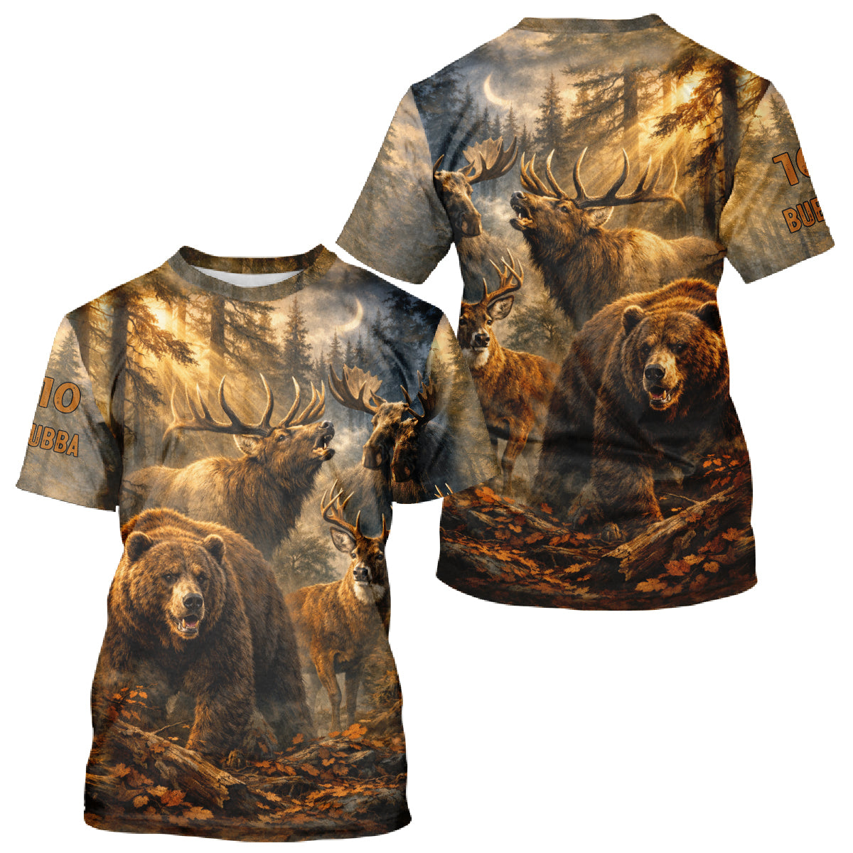 Bears Elk Deer Moose Hunting FSD4791KYC