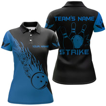 Load image into Gallery viewer, Strike Bowling Polo Shirt For Women Custom Bowling Jersey Bowing Team Shirts BDT193