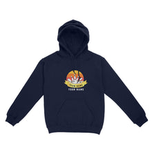Load image into Gallery viewer, Custom Name and Team name Retro Bowling Ball Pins Unisex Standard Hoodie NQS8693