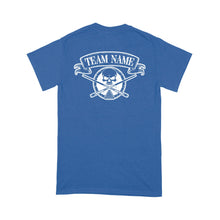Load image into Gallery viewer, Billiard Skull Crossed Pool Cue T- Shirts Custom Billiard Shirts For Team Pool Player TDM3940