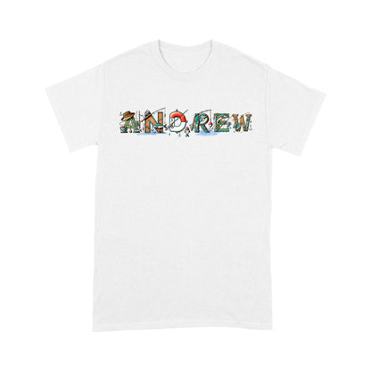 Personalized custom name fishing shirt for fisherman Unisex T-Shirt