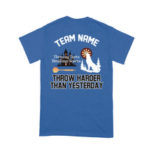 Load image into Gallery viewer, Throwing Darts Breaking Hearts Dart T-Shirt, Custom Darts Team Shirt, Darts For Gift NYN0120