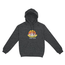 Load image into Gallery viewer, Custom Name and Team name Retro Bowling Ball Pins Unisex Standard Hoodie NQS8693