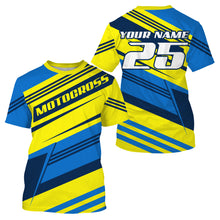 Load image into Gallery viewer, Custom Name Number Motocross Jersey UPF30+ Kids &amp; Adults Dirt Bike Motorcycle Off-road Racing Outfit NMS1035