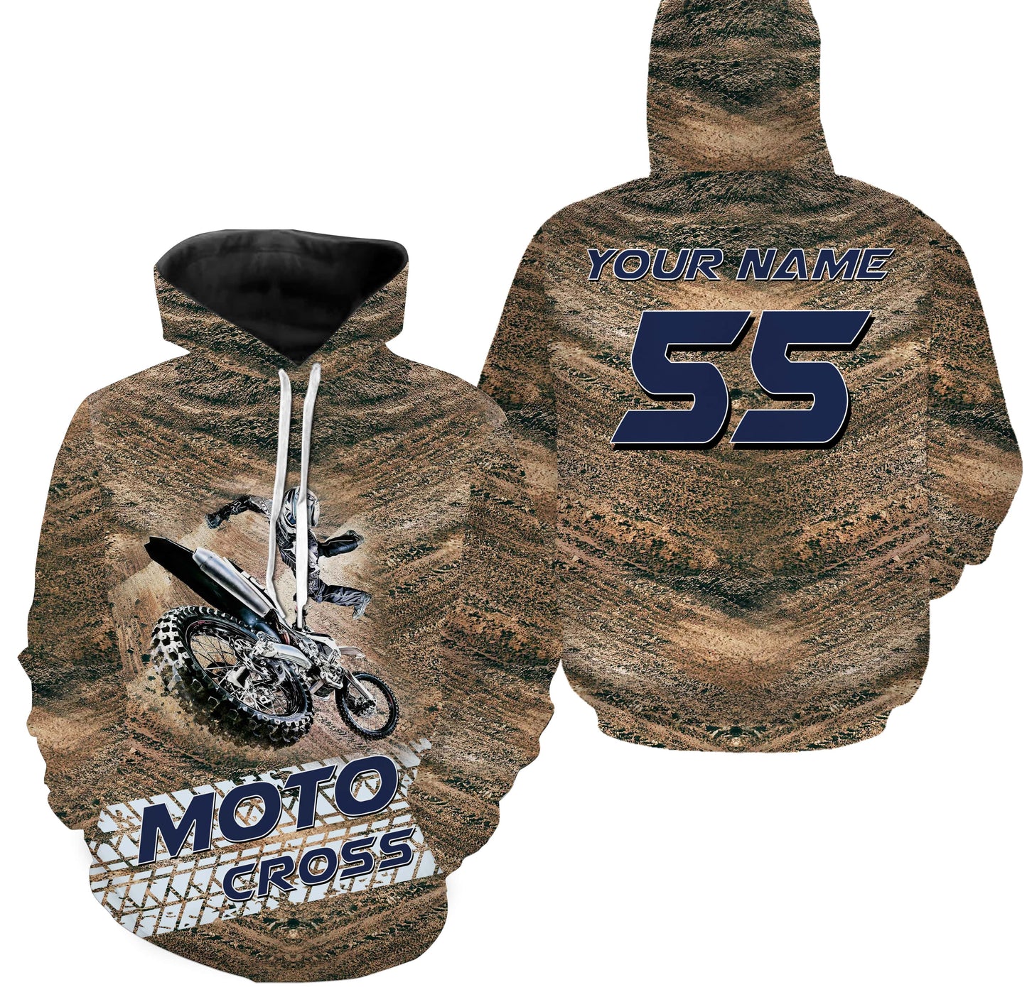 Motocross Rider Personalized Long Sleeves, Hoodie, T-shirt, All Over Printed Motorcycle Off-road Dirt Racing Shirt| NMS300