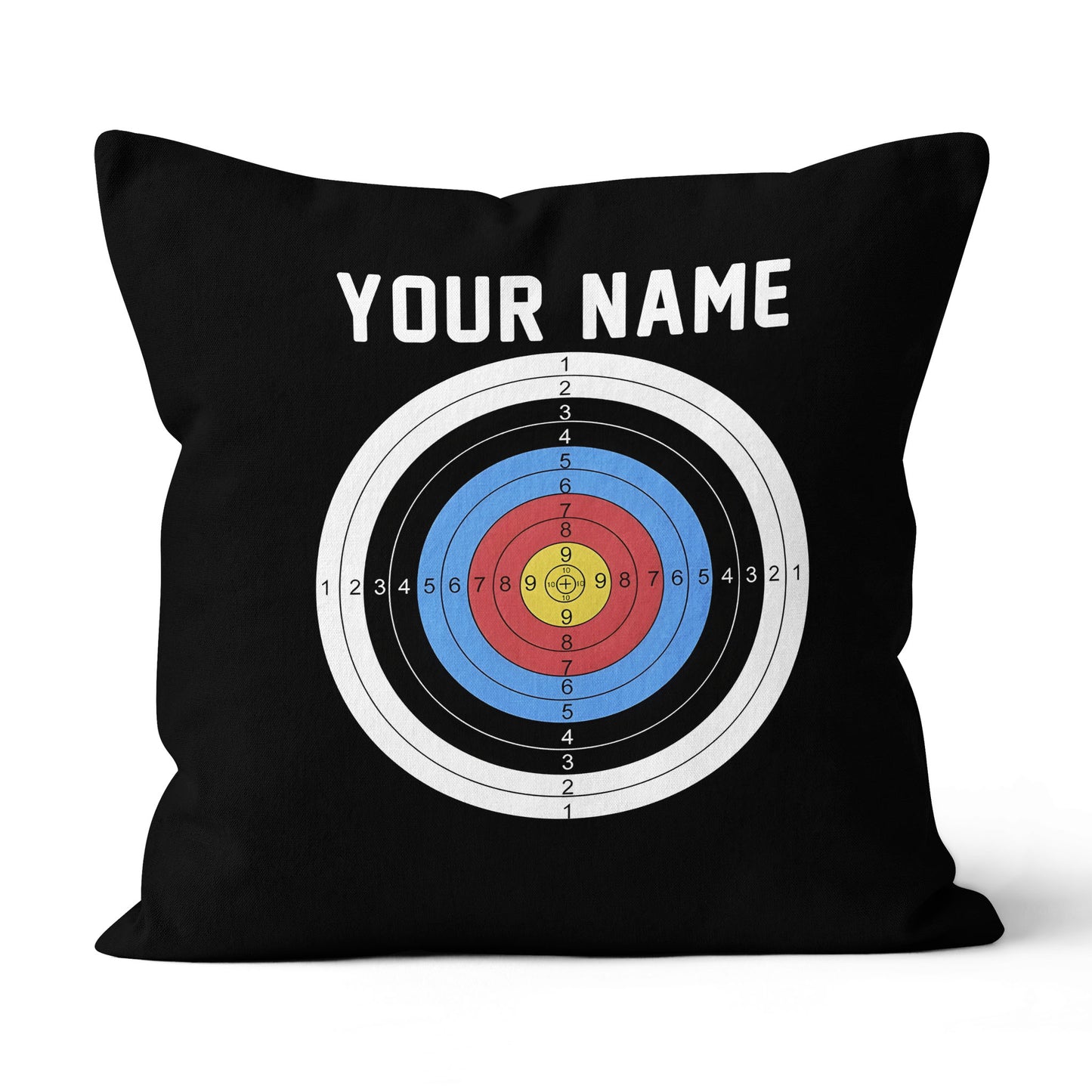 Personalized Black Pillow Archery 3d Target Best Archery Target Pillow TDM0747