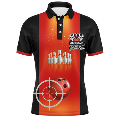 Personalized Men Polo Bowling Shirt, Strike Kinda Busy Right Now, Short Sleeves Bowlers Jersey NBP38