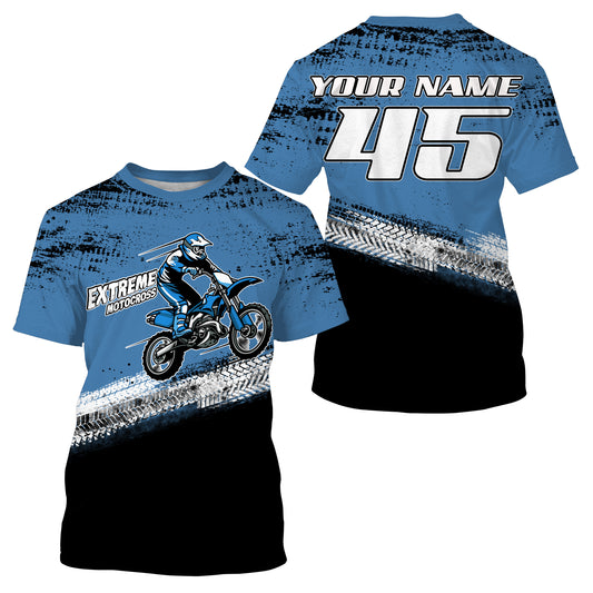 Custom Motocross racing jersey MX UPF30+ dirt bike for youth men women motorcycle riding shirt PDT125