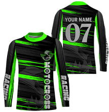 Load image into Gallery viewer, Personalized MX adult&amp;kid jersey UV protective Motocross for life racing biker off-road shirt PDT346