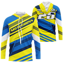 Load image into Gallery viewer, Custom Name Number Motocross Jersey UPF30+ Kids &amp; Adults Dirt Bike Motorcycle Off-road Racing Outfit NMS1035