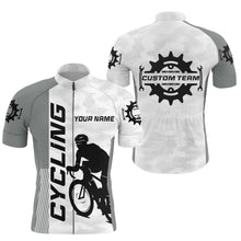 Load image into Gallery viewer, Mens cycling jersey Cycle gear with 3 pockets Anti-UV reflective long short sleeve bicycling shirt| SLC116