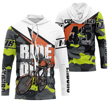 Load image into Gallery viewer, Ride dirt Personalized adult kid MTB downhill jersey UPF30+ Mountain biking gear cycling clothes| SLC229