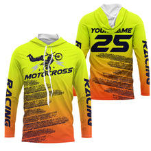Load image into Gallery viewer, Custom motocross racing jersey UPF30+ men women kid dirt bike off-road motorcycle MX racewear NMS972