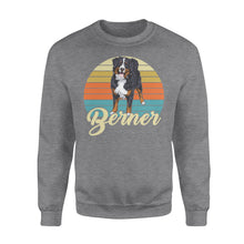 Load image into Gallery viewer, Custom name Berner dog personalized gift Crew Neck Sweatshirt