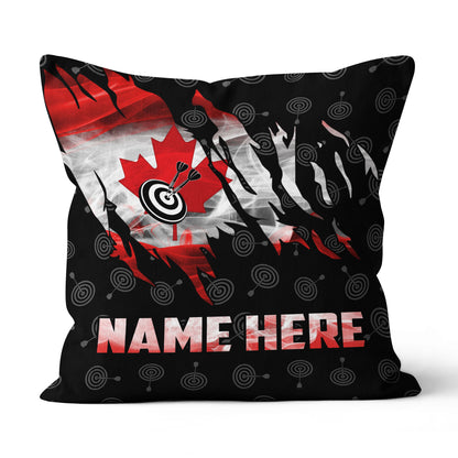 Smoke Canada Flag Custom Darts Pillow Patriotic Personalized Darts Gifts LDT1181